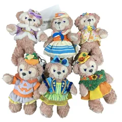 170071 シェリーメイ ぬいぐるみバッジ 衣装 キーホルダー 6点まとめ売り