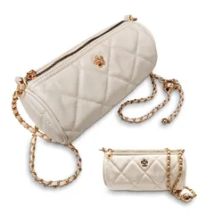 【新着商品】ショルダーバッグ Yomi] 斜めがけ【円筒バッグ】 レディース 財布 軽量 ワンショルダー 小さめ [Aouduo レディース ポシェット 肩ベルト調節可能 韓国ファッション 可愛い