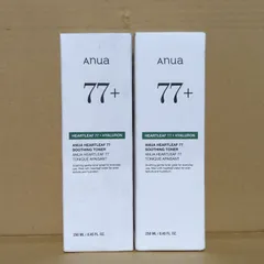 <ナA8-3>　ANUA(アヌア)ドクダミ 77スージングトナー 250ml 化粧水 2本セット 使用期限：2027.08.06