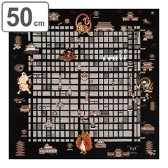 風呂敷 ランチクロス お弁当 50cm 中巾 綿 小ふろしき 京都洛中洛外図 （ 風呂敷き ふろしき お弁当包み 50センチ 綿 日本製 弁当 包み 弁当包み 小風呂敷 和風 タペストリー ブックカバー ティッシュカバー ）)