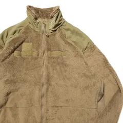 00's USA製 米軍実物 ECWCS レベル3 フリース ジャケット (XL-L) コヨーテ PECKHAM アメリカ製 POLARTEC ポーラテック ミリタリー  アメリカ古着 USED ビンテージ ヴィンテージ