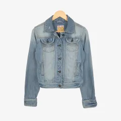 55-66 Abercrombie & Fitch ヴィンテージ デニム トラッカー ジャケット