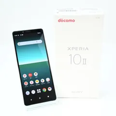 【美品＊電池良好】SIMフリーdocomo Xperia 10 II SO-41A ミント