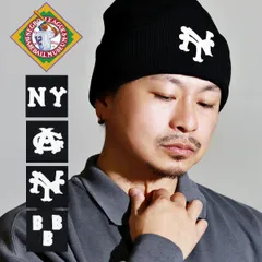 NLBM (ニグロリーグ) ビーニー ニット帽 メンズ レディース ブランド ニットキャップ リブ編み ニグロリーグ オールシーズン カジュアル ストリート ユニセックス 【MB】