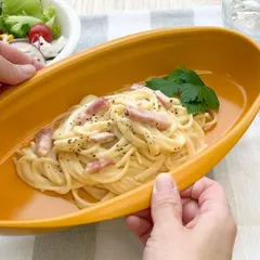 電子レンジ 調理器具 お皿になるレンジでパスタ （ レンジ パスタ 調理 簡単 皿 手軽 時短 レンジ調理 火を使わない 料理 器 キッチン 便利グッズ プラスチック製 食洗機対応 ）)のサムネイル