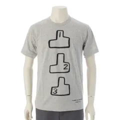 コムデギャルソンオムプリュス AD2006 07SS ゴールデンボーイ期 コットン デッドストック 半袖Ｔシャツ トップス PS-T061 グレー S【中古】