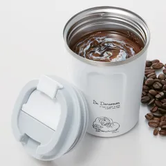 タンブラー フタ付き 450ml コーヒータンブラー ドラえもん ステンレス （ ステンレスタンブラー ステンレス製 保温 保冷 カップ コップ 真空二重構造 コーヒー 紅茶 フラップ付き スクリュー式 キャラクター どらえもん ）)