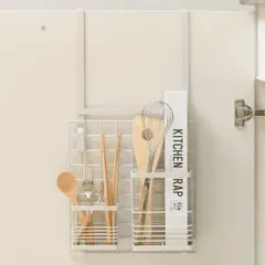 シンク下収納 扉掛けマルチハンガー ルームラボ （ room lab マルチハンガー タオル掛け タオルハンガー 収納ハンガー 収納パネル キッチンパネル シンク下 キッチン 収納 シンク扉収納 引っ掛け キッチン収納 ）)のサムネイル
