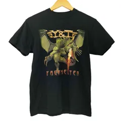 ユーズドフルギ USED古着 ハードロック バンド ドラゴン プリント 来日 S/S Tシャツ メンズ JPN：S 