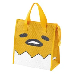 ランチバッグ 保冷 不織布 ぐでたま フェイス （ 保冷ランチバッグ 保温 弁当袋 お弁当袋 ランチトートバッグ ランチトート お弁当箱 弁当 袋 ランチ マチ付き お弁当入れ 手提げかばん ）)