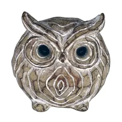 置物 フクロウオーナメント 14535 （ 置き物 オブジェ オーナメント ふくろう おしゃれ かわいい 雑貨 動物 アニマル 鳥 とり 縁起物 ）)