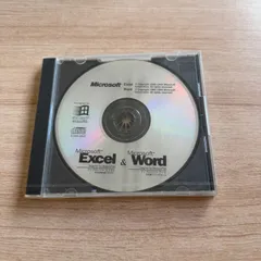 【ジャンク品／未開封】Microsoft Excel & Word for Windows 95 CD-ROMのサムネイル