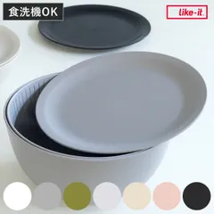 プレート 米とぎにも使えるザルとボウル用 ライクイット 日本製 電子レンジ対応 食洗機対応 LBK-05 （ like-it 蓋 フタ 皿 軽量 割れにくい 耐熱 テーブルウェア 軽い ） )のサムネイル