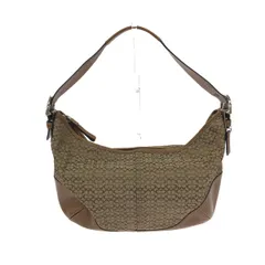 COACH コーチ ワンショルダーバッグ  ミニシグネチャー キャンバス×レザー    ベージュ レディース / 241016002039