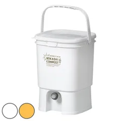 生ごみ処理機 ゴミ箱 ボカシコンポスト （ 生ゴミ処理機 家庭用 19L 生ゴミ容器 生ごみ処理 計量カップ付き 蛇口付き 生ゴミ 生ごみ キッチン 台所 ごみ箱 ダストボックス 電気不要 キッチンコンポスト ） )のサムネイル