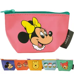 ポーチ 三角ミニポーチ キャラクター （ ミッキー ミニーマウス チップ＆デール プーさん ヒューイ デューイ ルーイ バンビ ディズニー コンパクト ミニ 収納 ケース 小さめ 小物入れ 化粧ポーチ かわいい ） )