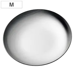 ルフレ 丸トレー ステンレス Ｍサイズ アクセサリー （ 小物入れ トレイ 小物置き トレー アクセサリートレイ 一時置き 収納 小物 鍵置き 卓上 文房具 玄関 指輪 ピアス イヤリング 印鑑 キャッシュトレイ 小物トレイ おしゃれ ）)