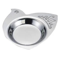 バードディッシュ トレー ステンレス アクセサリー （ 小物入れ トレイ 小物置き アクセサリートレイ 一時置き 収納 小物 鍵置き 卓上 文房具 玄関 指輪 ピアス イヤリング 印鑑 小物トレイ おしゃれ アクセサリートレー ）)