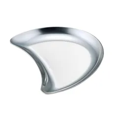 三日月トレー ステンレス アクセサリー （ 小物入れ トレイ 小物置き トレー アクセサリートレイ 一時置き 収納 小物 鍵置き 卓上 文房具 玄関 指輪 ピアス イヤリング 印鑑 小物トレイ おしゃれ キートレイ 雑貨 ）)