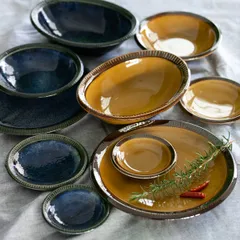 食器 10点セット 2色 料理を引き立てる食器セット 新生活 磁器 美濃焼 （ 食洗機対応 電子レンジ対応 プレート ボウル 深皿 カレー皿 パスタ皿 日本製 和食 洋食 ペア 皿 サラダボウル うつわ セット 食器セット おしゃれ かわいい ）)