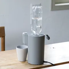 フラッシュウォーマー 湯沸かし器 GRAY mlte 簡易湯沸かし器 電気式 （ ミルテ 電気ポット 電気ケトル 時短 調理 家電 瞬間湯沸し器 湯わかし器 温度調節可能 温度設定機能付き 熱湯 沸かす 早い 安全 卓上 ）)のサムネイル
