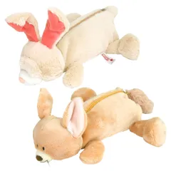 筆箱 フィギュアポーチ NICI ぬいぐるみ （ ニキ ポーチ 小物入れ 筆箱 ぬいぐるみ マスコット おしゃれ 中学生 高校生 アニマル 動物 ギフト プレゼント グッズ かわいい ステーショナリー ） )