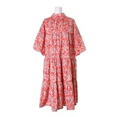 LOUNIE ルーニィ 25SS 完売色 フラワーワンピース 未使用 38 赤 - メルカリ