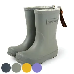 長靴 子供用 bisgaard KIDS RAINBOOTS 14～20cm （ レインブーツ レインシューズ 雨靴 通園 入園 入学 子ども キッズ シンプル 無地 長ぐつ 雨具 雨用 雪 雪遊び 歩きやすい 保育園 幼稚園 女の子 男の子 ） )