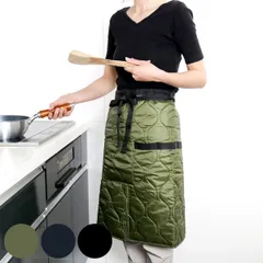 エプロン キルティングエプロンギャルソン （ ポケット付き ループ付き 男女兼用 キルティング 前掛け ワークエプロン 前掛けエプロン キルティングエプロン ギャルソンエプロン キッチンエプロン 大人用 レディース メンズ ） )