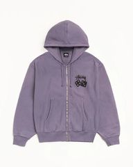Stussy25FW DICE ZIP HOODIE PIGMENT DYED - メルカリ