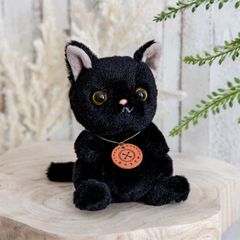 ハーマン黒猫ぬいぐるみ ドイツヴィンテージHERMANN 検フランス