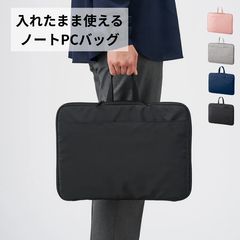 Laptop bag that can be used while the laptop is inside. [1302]
