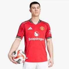 【送料無料・匿名配送】adidas アディダス マンチェスターユナイテッド 25/26 ホーム 選手着用モデル（オーセンティック） ユニフォーム シャツ 赤（レッド） 新品 正規品 並行輸入 日本未発売