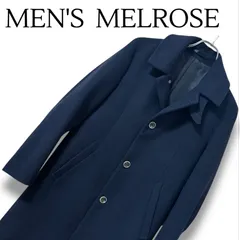 MEN'S  MELROSE  メンズメルローズ ネイビー メンズ アウタージャケット ステンカラーコート 長袖 Sサイズ相当 0000002TNKのサムネイル