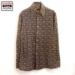 90s サックスフィフスアベニュー 長袖シャツ USA 高級 ヴィンテージ saks fifth avenue シャツ 80s 90s VIYELLA - メルカリ