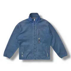 patagonia 90s USA製 雪無しタグ フリースジャケット 長袖 フリースジャケット パタゴニア ブルー M （9614M）