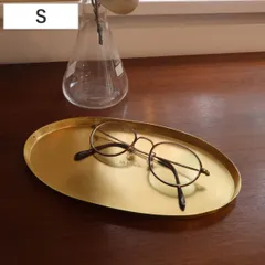 in bloom オーバルトレー Ｓサイズ アクセサリー 真鍮風 （ トレー インブルーム 小物入れ アクセサリートレー トレイ アクセサリートレイ 収納 指輪 ピアス イヤリング 鍵置き 印鑑 小物トレイ おしゃれ 卓上 玄関 小物 小物置き ）)