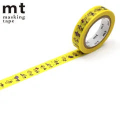 マスキングテープ mt PEANUTS ウッドストックの仲間たち 10mm×7m ( マステ カモ井 カモ井加工紙 貼ってはがせる シール エムティー ラッピング 手帳 デコレーション アレンジ おしゃれ 文房具 リメイク 手帳デコ ノート ))のサムネイル