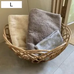 バスケット ブルーメ アラログバスケットL （ フェイクアラログ ラタン風 かご カゴ 収納 小物入れ 小物収納 透かし編み お菓子 雑誌 収納バスケット 大きい おしゃれ 見せる収納 インテリア スリッパ リビング キッチン 玄関 ）)