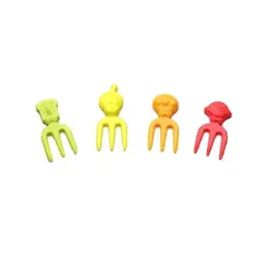 フォークピック アンパンマン あんぱんまん 12本入 （ お弁当グッズ キャラ弁 キャラクター 子供用 ）)