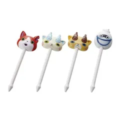 ニコニコピック 妖怪ウォッチ 8本入り キャラクター （ お弁当グッズ キャラ弁 デコ弁 妖怪ウオッチ ピックス ピック ）)のサムネイル