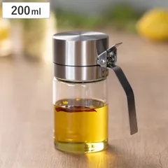 ダルトン オイル＆ヴィネガーボトル 200ml R615-738XS （ DULTON 調味料ボトル 詰め替えボトル 詰替えボトル オイル差し ガラス製 小さい 小さめ 200ミリリットル 食洗機対応 ビネガーボトル ヴィネガーボトル ）)のサムネイル
