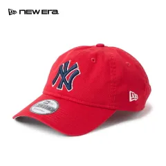NEWERA (ニューエラ) キャップ 9FORTY MLB アンストラクチャード Unstructured ニューヨーク・ヤンキース ベースボールキャップ スカーレット フリーサイズ 【MB】