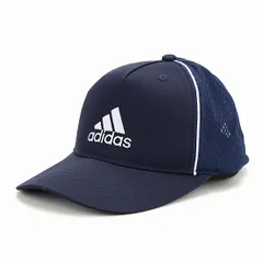 adidas (アディダス) ツイル キャップ 快適 帽子 メンズ オールシーズン メッシュキャップ スポーツ 大きいサイズ 紺 ネイビー × ホワイト 【TB】