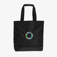 【送料無料・匿名配送】adidas アディダス マンチェスターユナイテッド × ピーター・サヴィル コラボ トートバッグ ショルダーバッグ 黒（ブラック） 新品 正規品 並行輸入 日本未発売