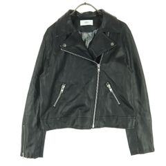 MOUSSY 羊革 ダブルライダースジャケット FREE - メルカリ