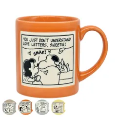マグカップ 300ml スヌーピー PEANUTS 磁器 （ 食洗器対応 電子レンジ対応 マグ カップ コップ テーブルウェア 食器 取っ手付き キャラクター コーヒー 紅茶 スープ 洋食器 シンプル おしゃれ ） )