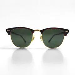Ray-Ban クラブマスター CLUBMASTER ハーフリム サングラス ブラウン RB3016 W0366 51-21 3N