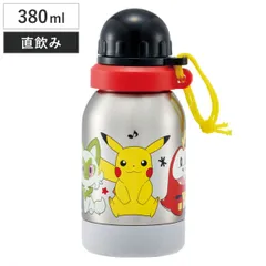水筒 380ml ステンレス一層ボトル ポケモン23N （ ポケモン 直飲み 常温 健康 ドリンク ステンレスボトル マグ ボトル 軽量 直のみ ダイレクトボトル マグボトル コンパクト マイボトル すいとう 大人 子供 ）)