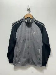 アディダス クライマライト トラックジャージ グレー ブラック M